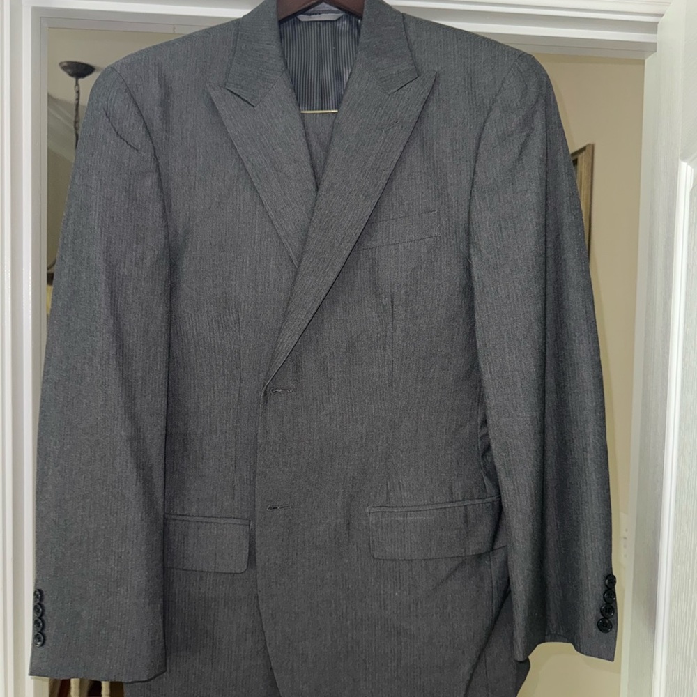 Joseph Abboud Gray Classic Suit with Pants